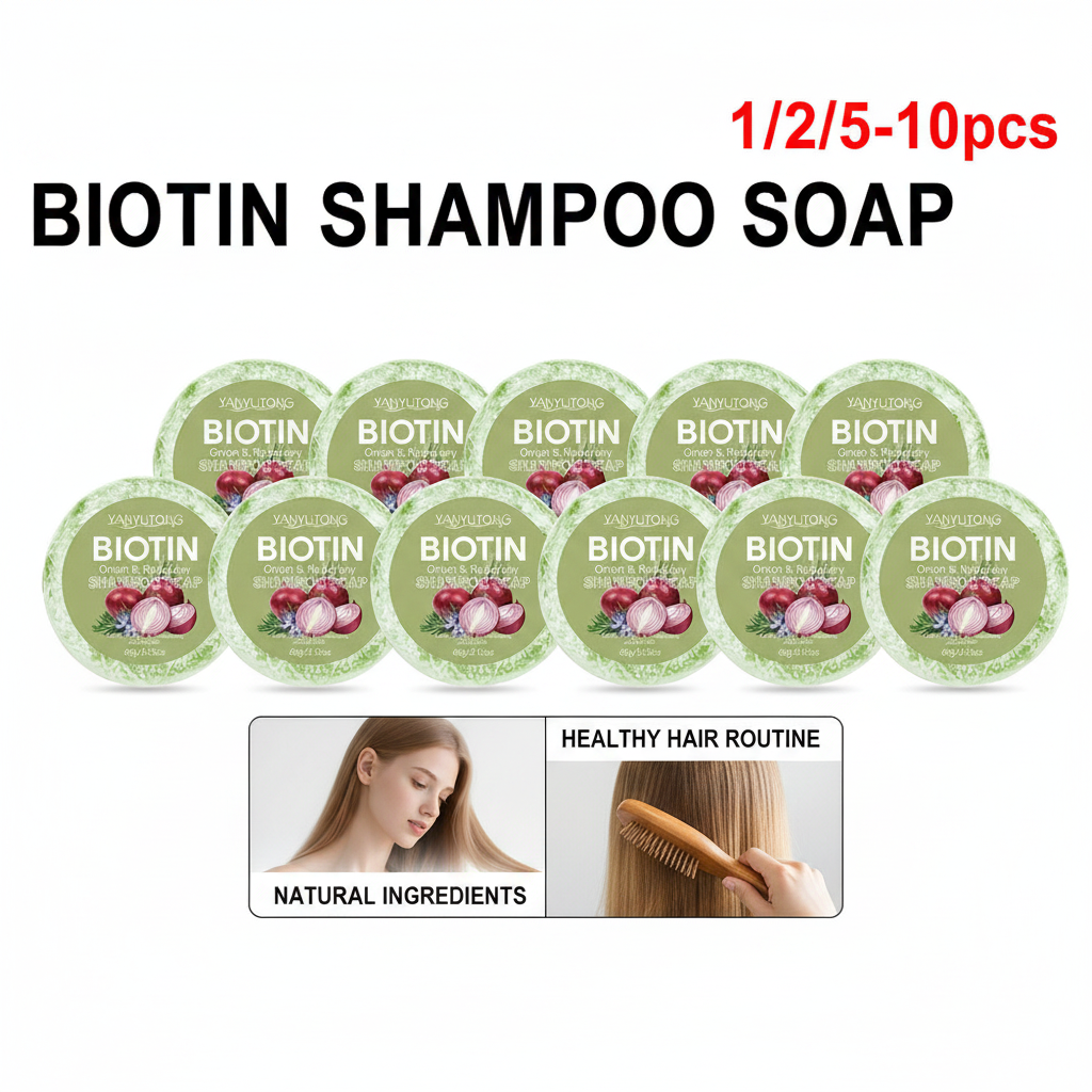 Biotin Shampoo Thickening - Onion Biotin Shampoo for Thickening Hair