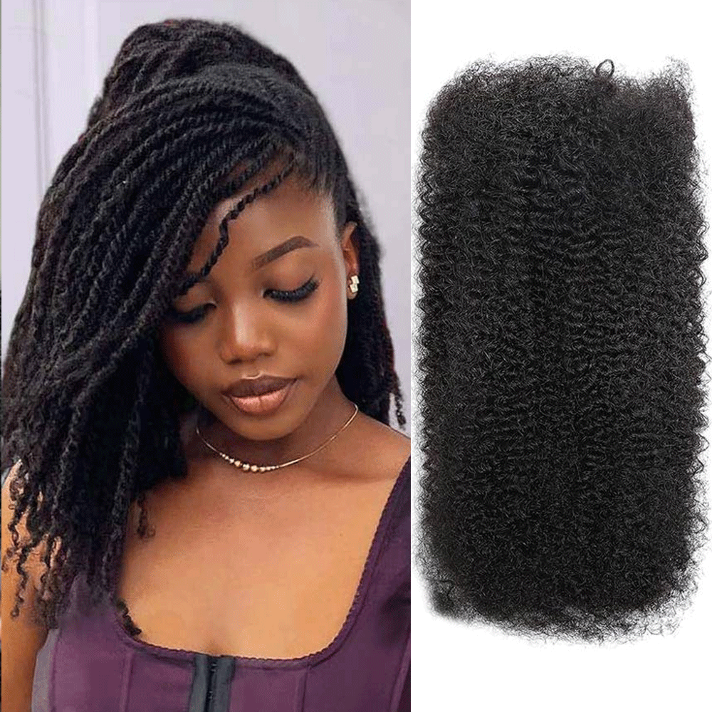 Hair Care Color - LD Afro Kinky Curly Bulk Human