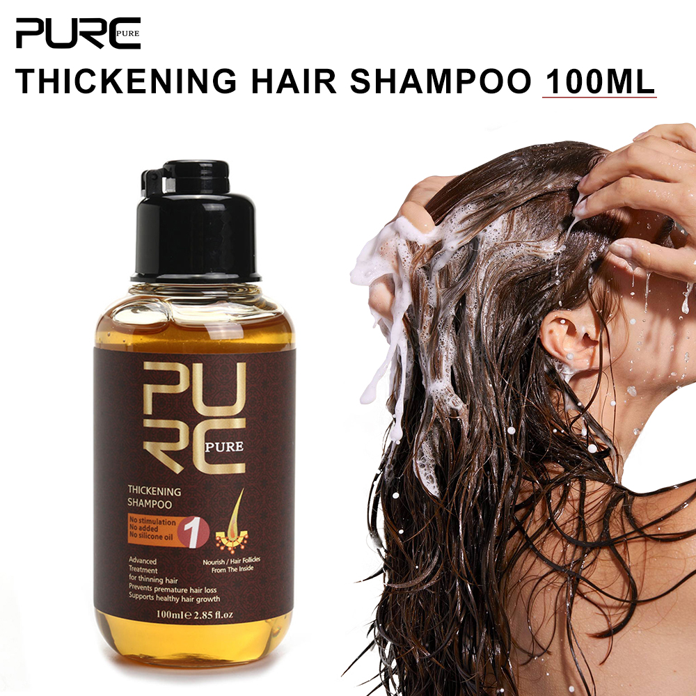 Biotin Shampoo Thickening - PURC Thickening Hair Growth Shampoo Ginger