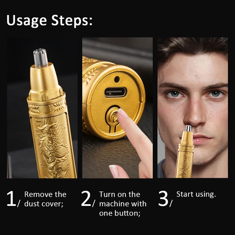 House Hair Care - Electric Nose Hair Trimmer Ear Face