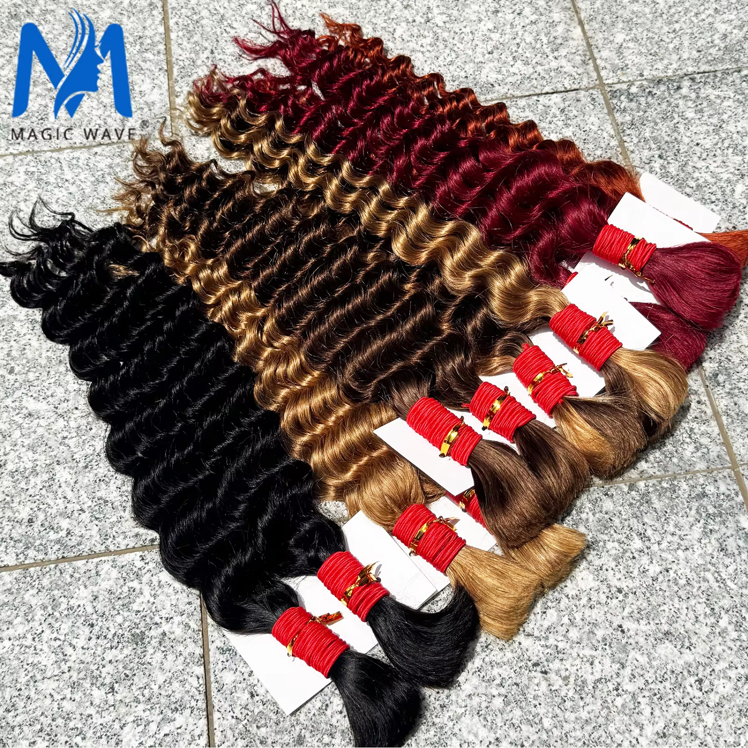 Hair Care Color - 12A Human Hair Bulk for Boho