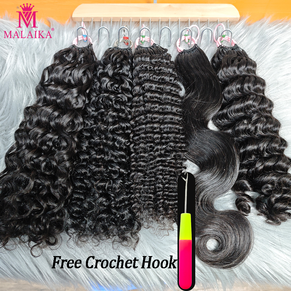 Hair Care Color - Feather Pre-Separated Crochet Human Hair Kinky
