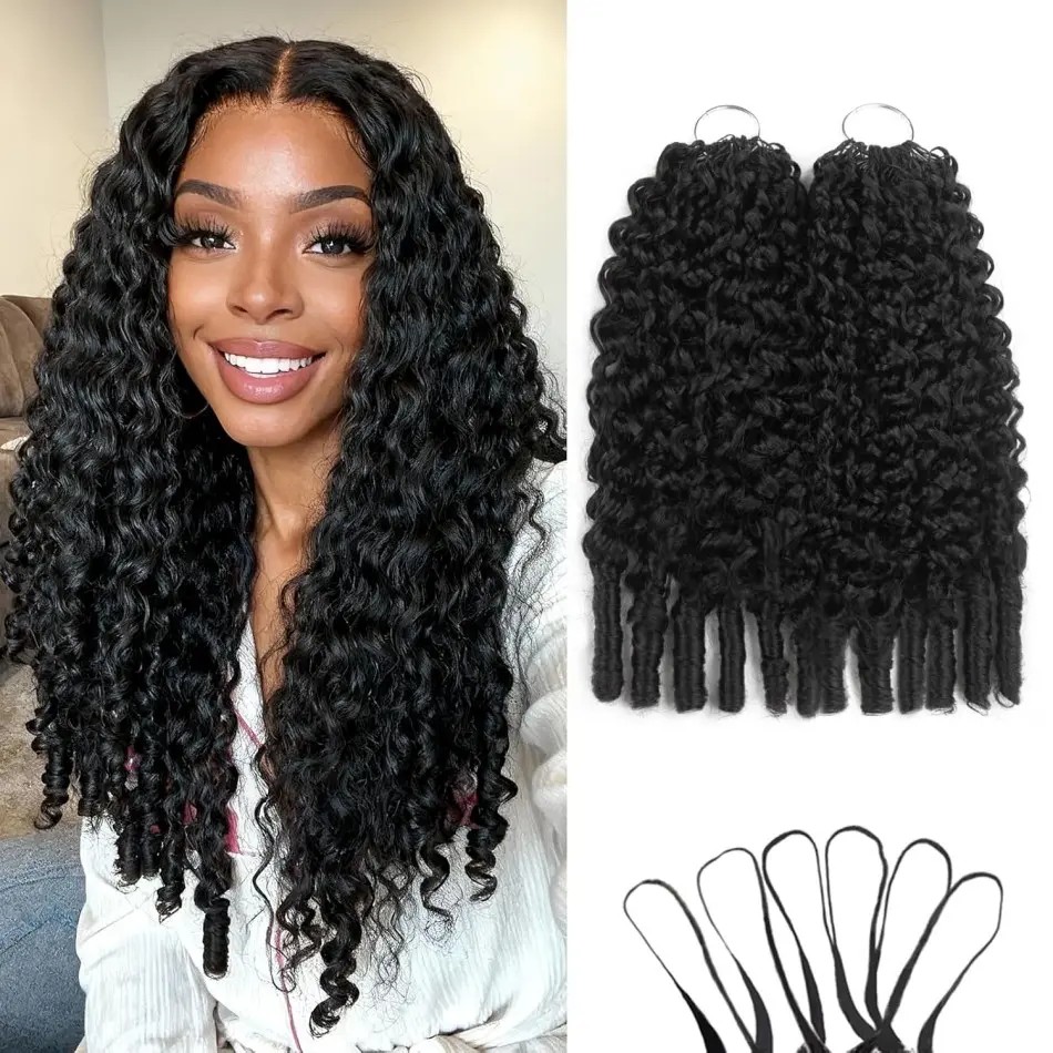 Hair Care Color - Burmese Curly Crochet Human Hair For