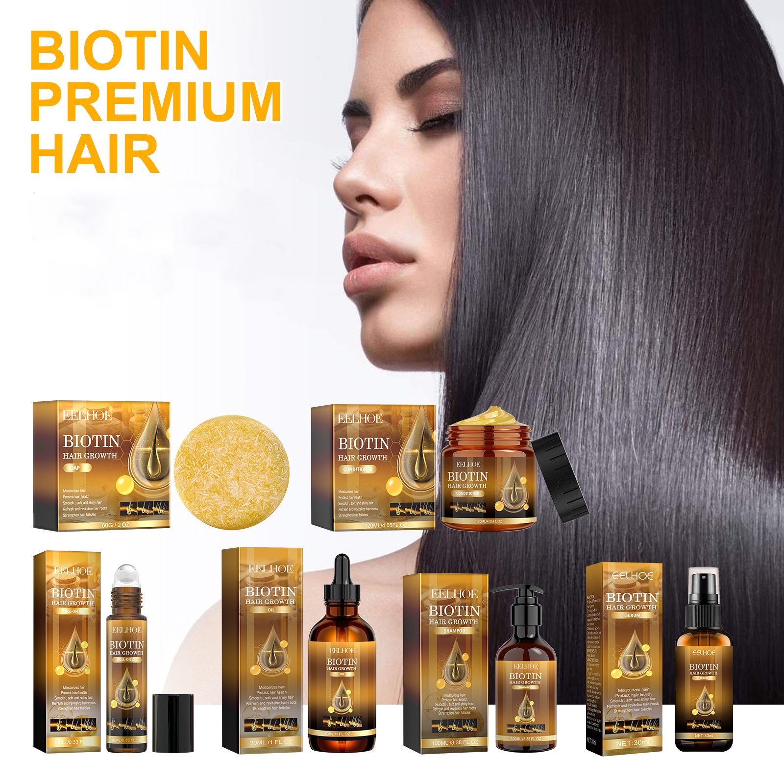 Biotin Shampoo Thickening - Biotin Hair Growth Products Fast Growing
