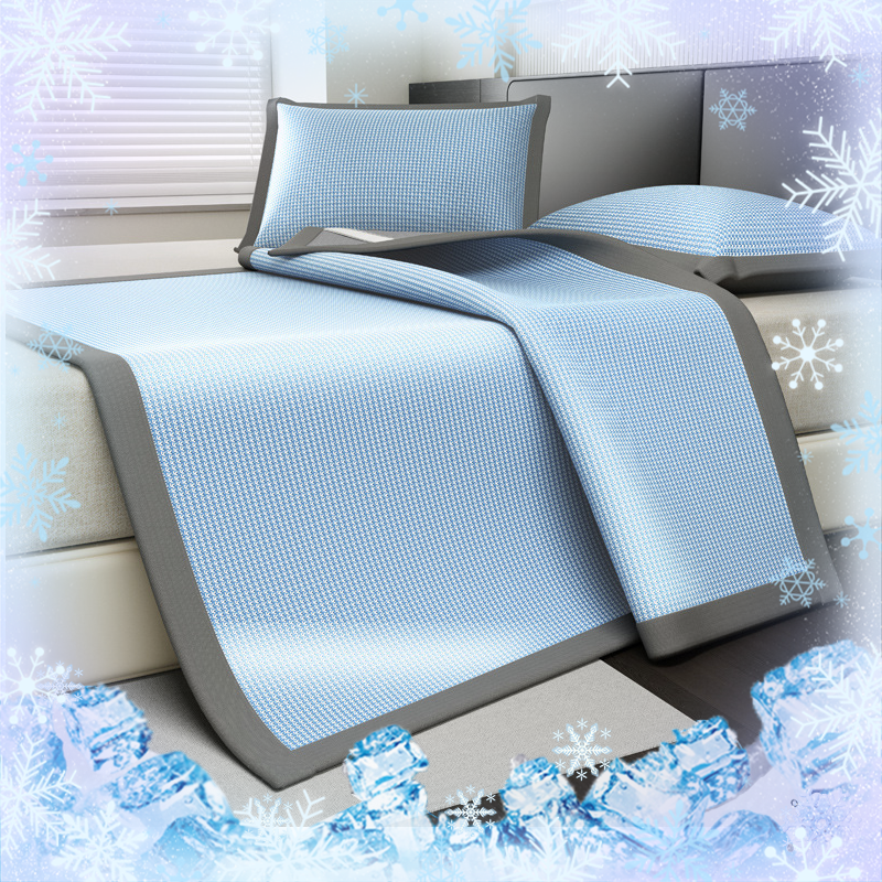 Satin Pillowcase Silk - Summer Cooling Ice Silk Bed Sheet