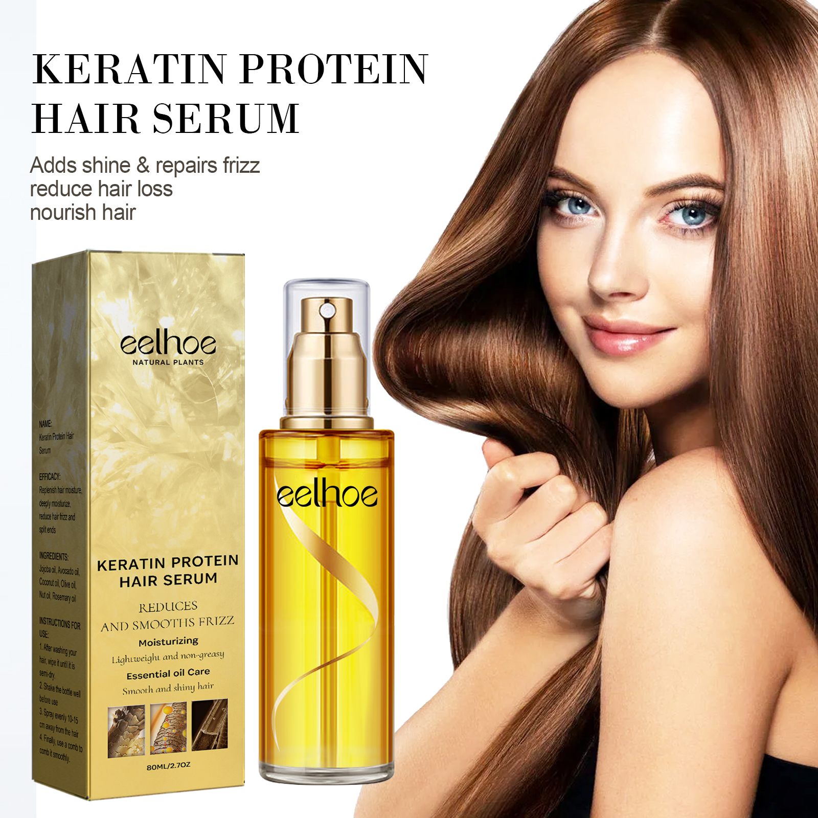 Keratin Hair Growth Care Essen - Split End Repair Serum recensione e prezzo