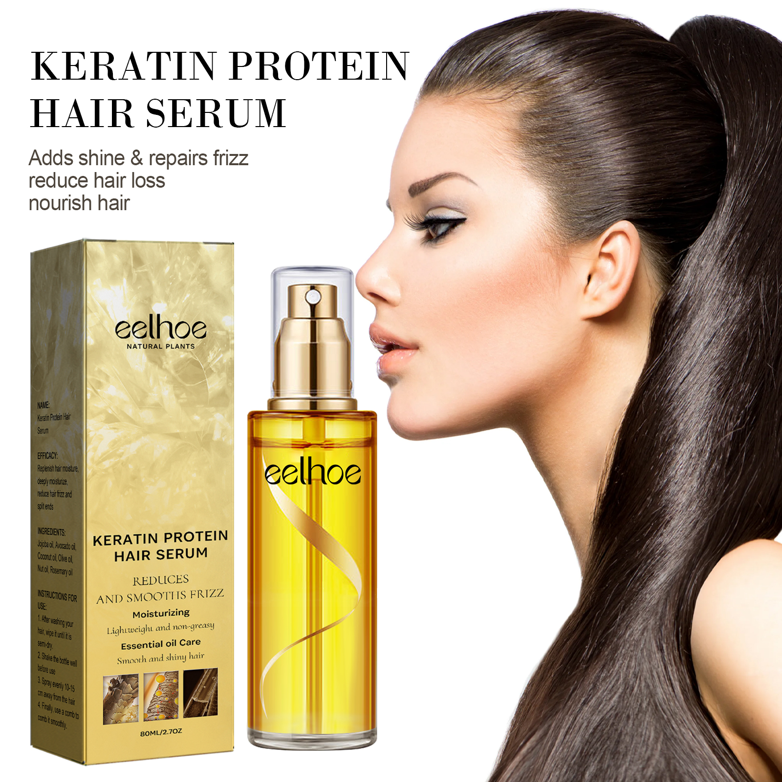 Keratin Hair Growth Care Essen - Split End Repair Serum recensione e prezzo