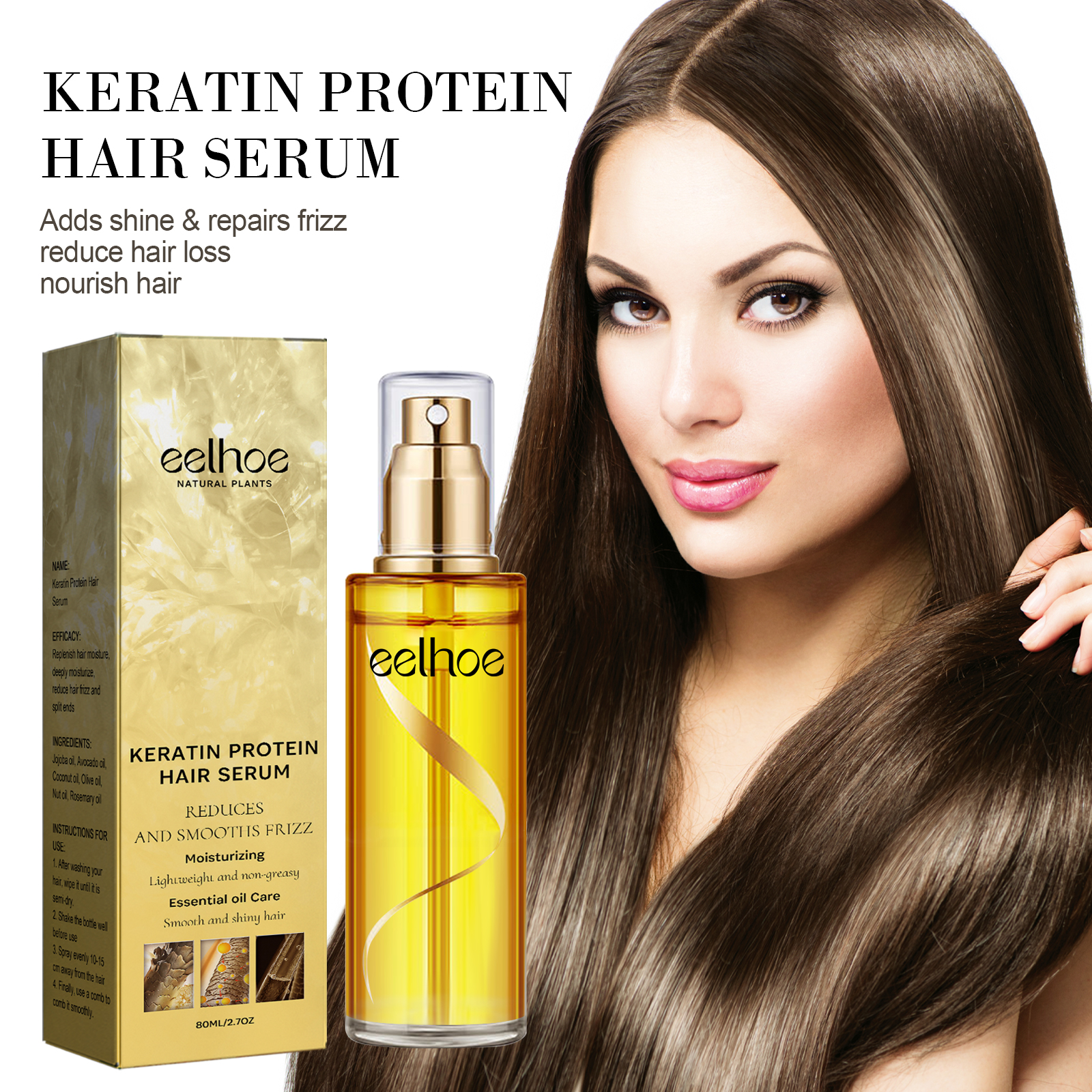 Keratin Hair Growth Care Essen - Split End Repair Serum recensione e prezzo