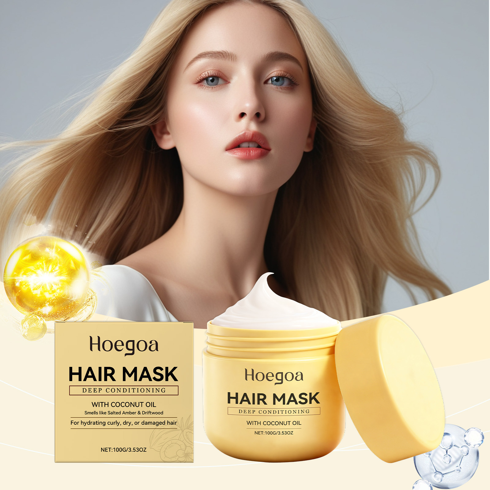 Coconut Oil Moisturizing Hair  - Hair Care For Hair Fall recensione e prezzo