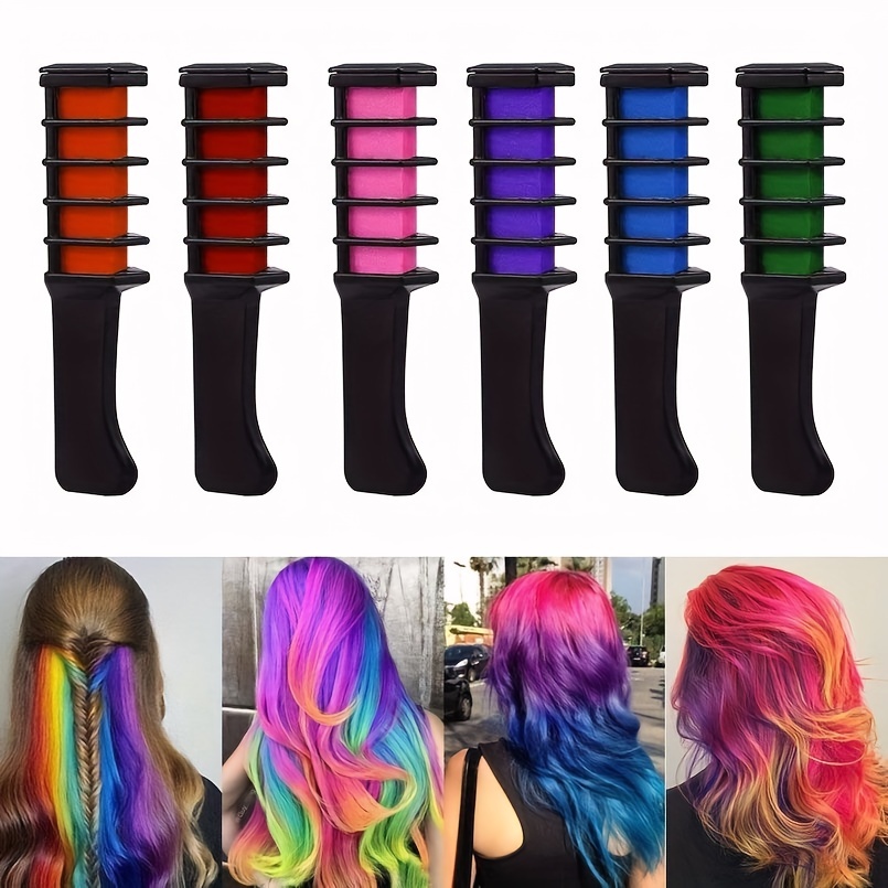 10 Colors/set ABS Non-toxic On - Hair Care Color recensione e prezzo