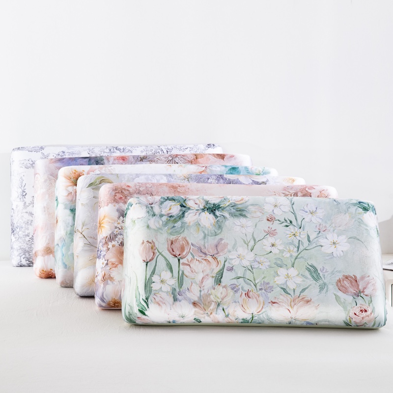 Floral Printed Cooling Pillowc - Satin Pillowcase Silk recensione e prezzo