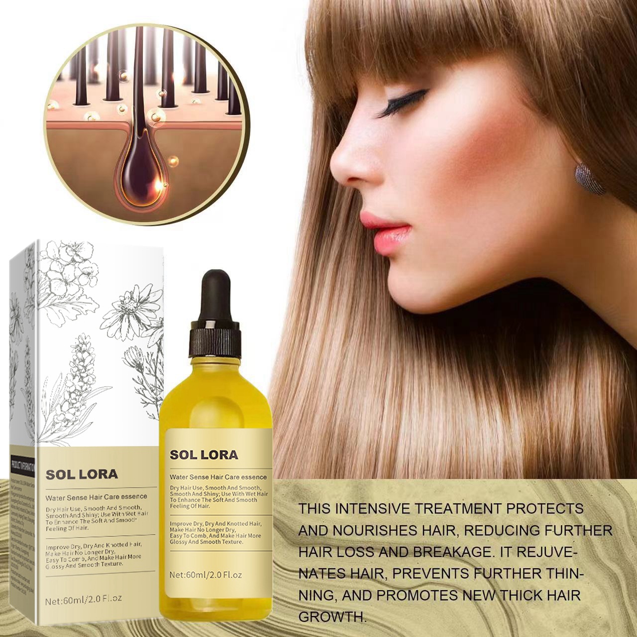 Buy 1 Get 3 Rosemary Hair Grow - Hair Care For Hair Fall recensione e prezzo