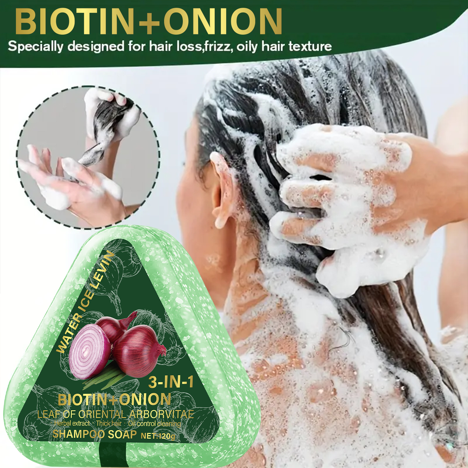 Shampoo Bar for Hair Growth Na - Biotin Shampoo Thickening recensione e prezzo
