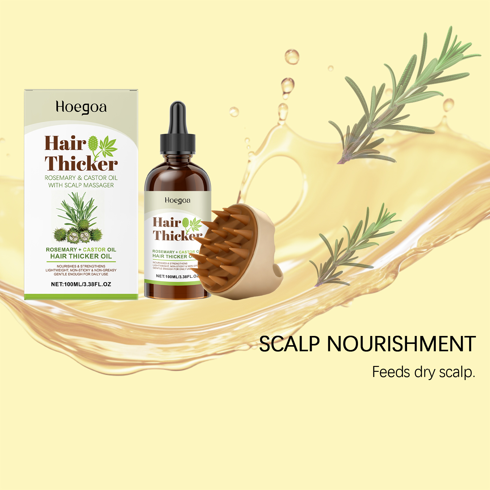 Rosemary Castor Oil Hair Care  - Split End Repair Serum recensione e prezzo