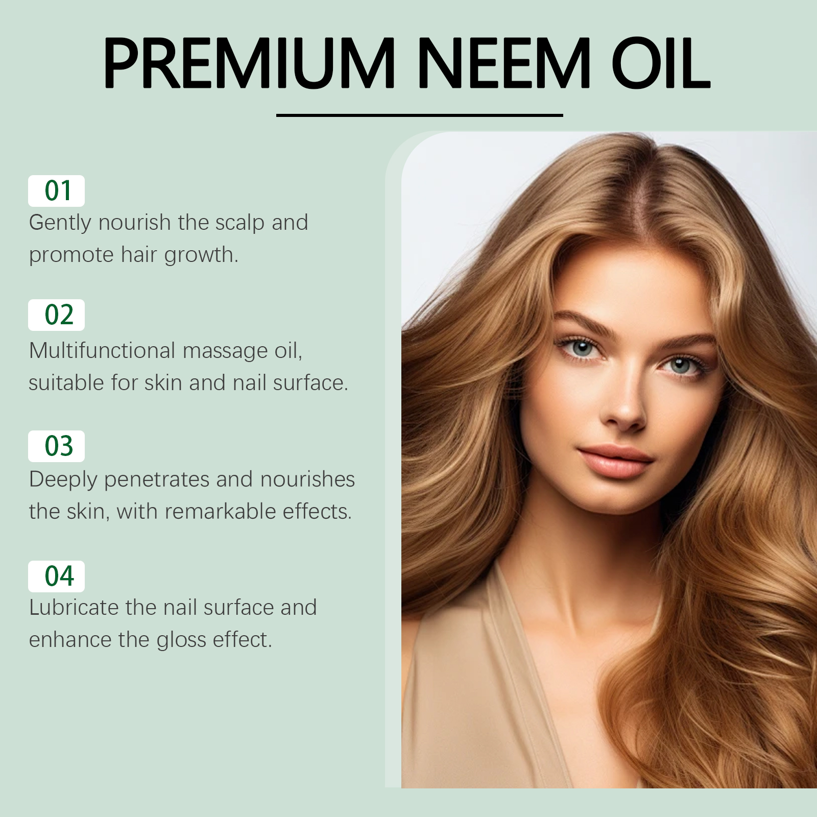 Pure Neem Oil Hair Serum Repai - Split End Repair Serum recensione e prezzo
