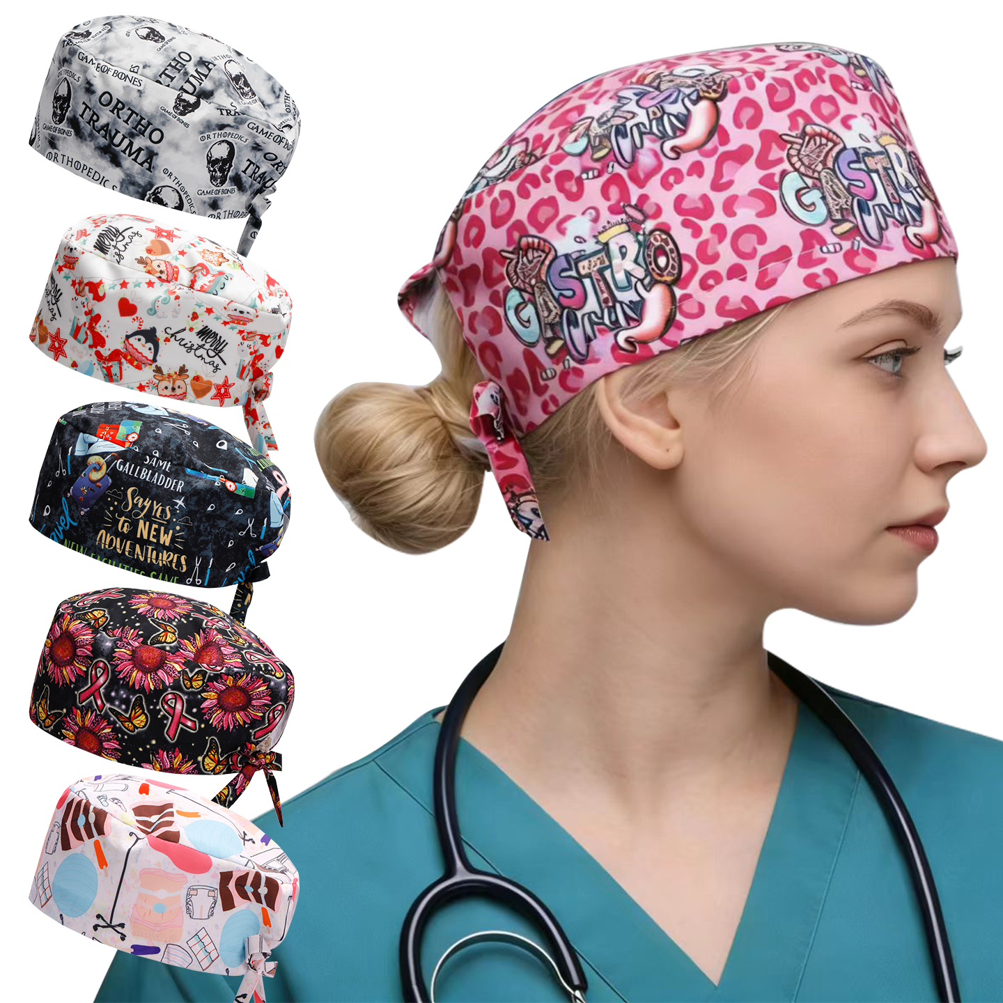 2026 Scrub Nursing Cap Men Wom - Hair Care Essential recensione e prezzo