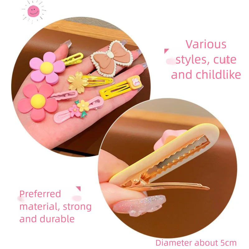14-8Pcs/Set Candy Color Cartoo - Hair Care Color recensione e prezzo