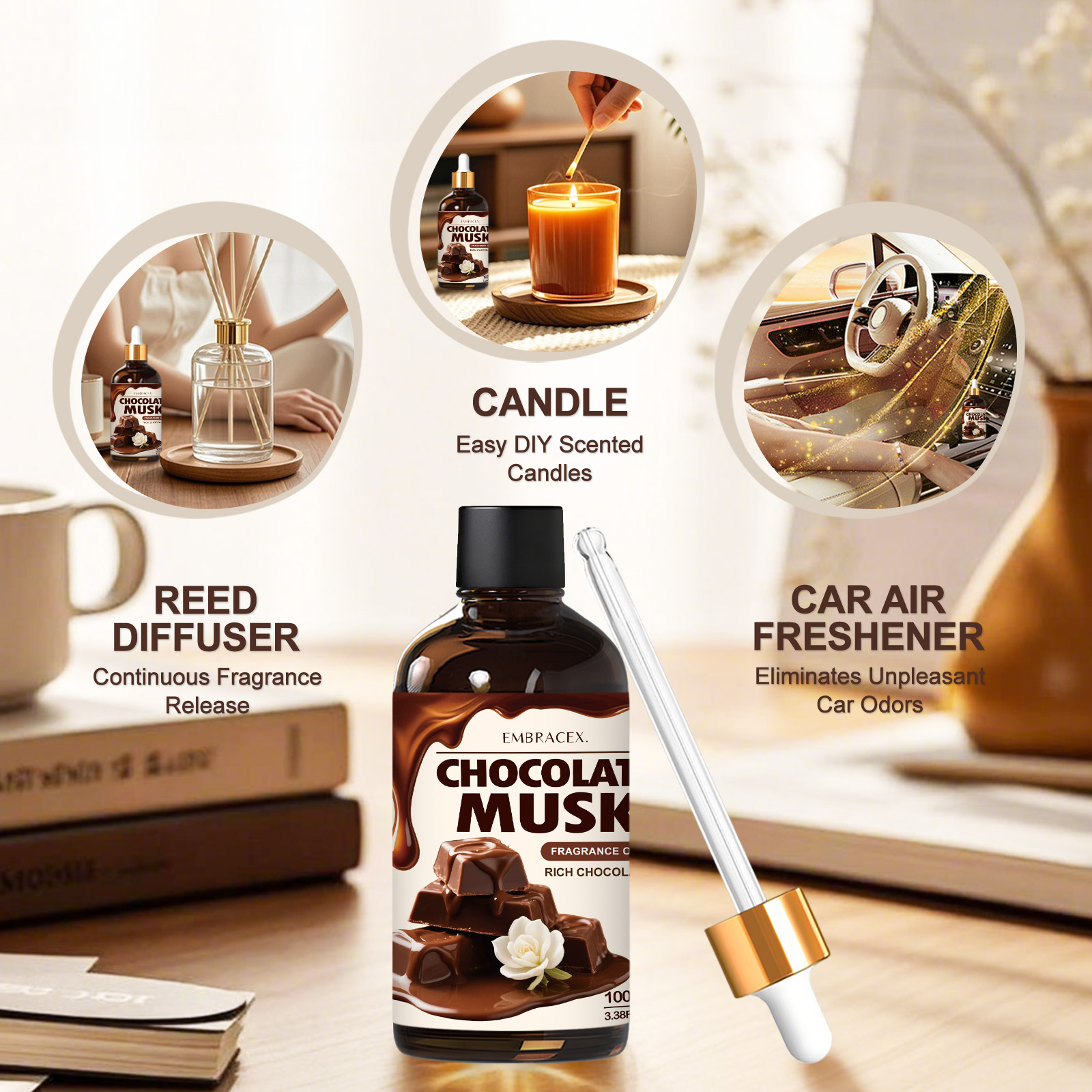 100ml Chocolate Musk Essential - Hair Care Essential recensione e prezzo