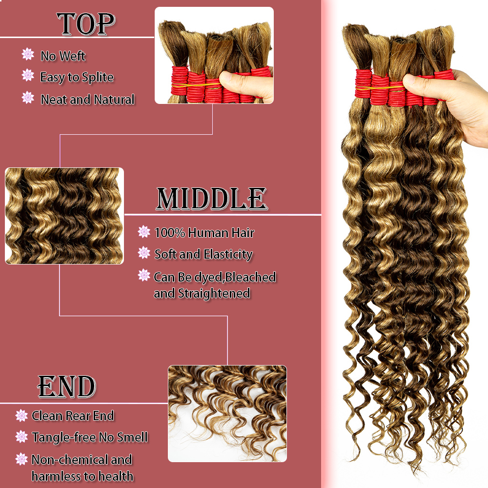 4/27 Color Deep Wave Bulk Huma - Hair Care Color recensione e prezzo