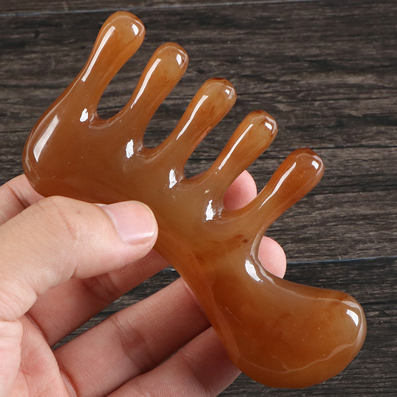 Natural Ox Horn Gua Sha Tools  - Hair Care Clinic recensione e prezzo