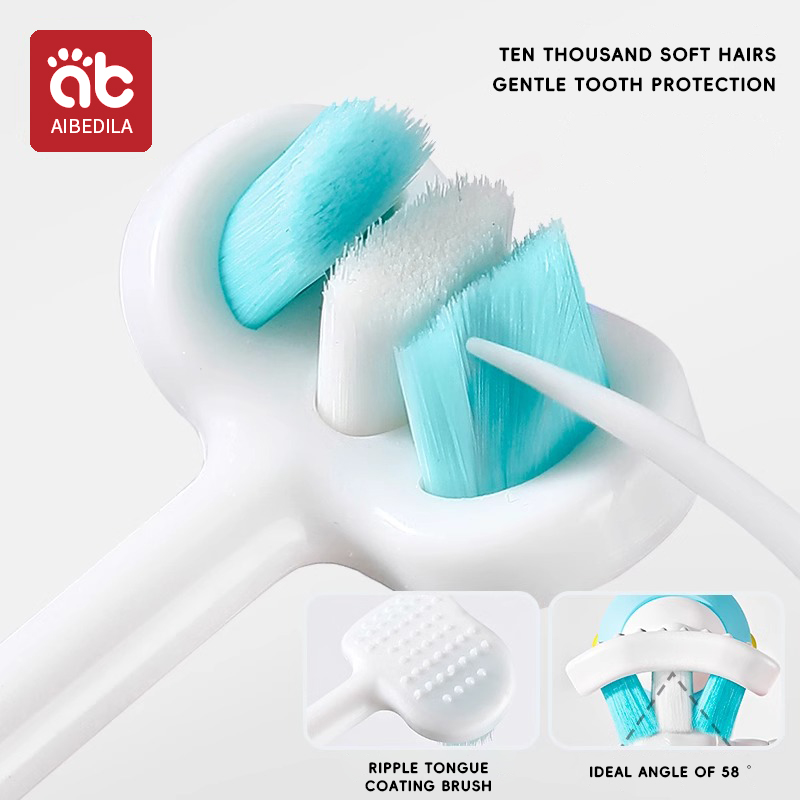 3D Stereo Three-Sided Toothbru - Hair Care Baby recensione e prezzo