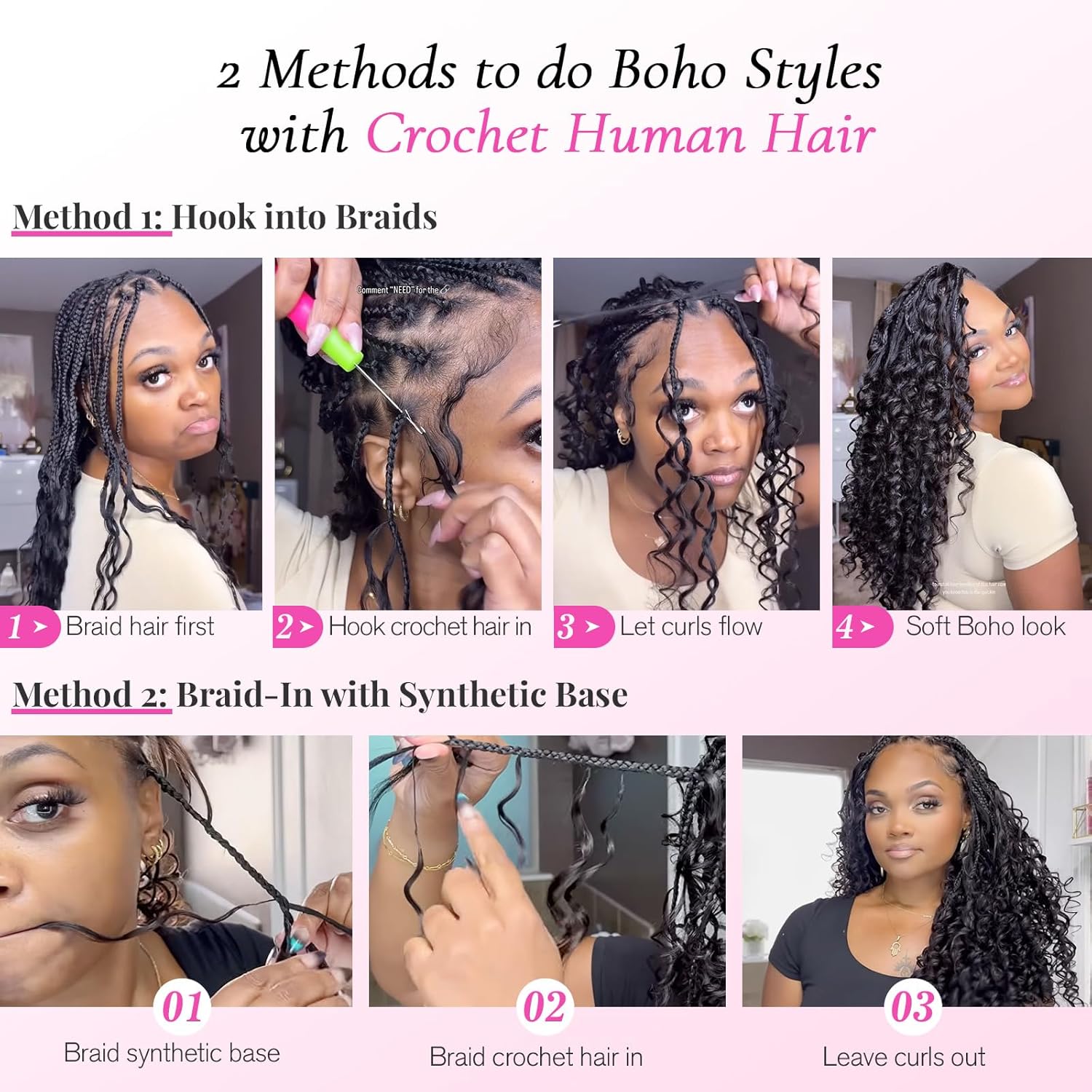 Crochet Human Hair Lightweight - Hair Care Color recensione e prezzo