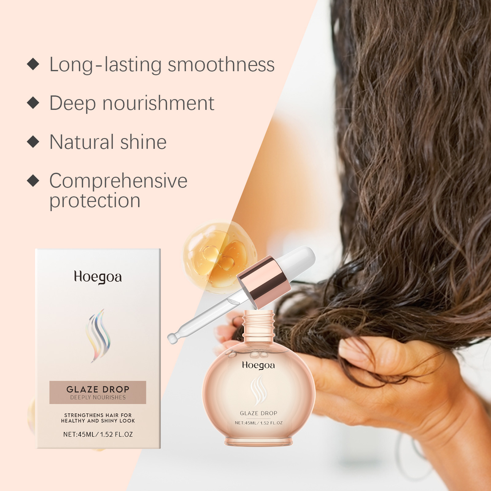 Hoegoa 45ml Hair Care Serum Oi - Split End Repair Serum recensione e prezzo