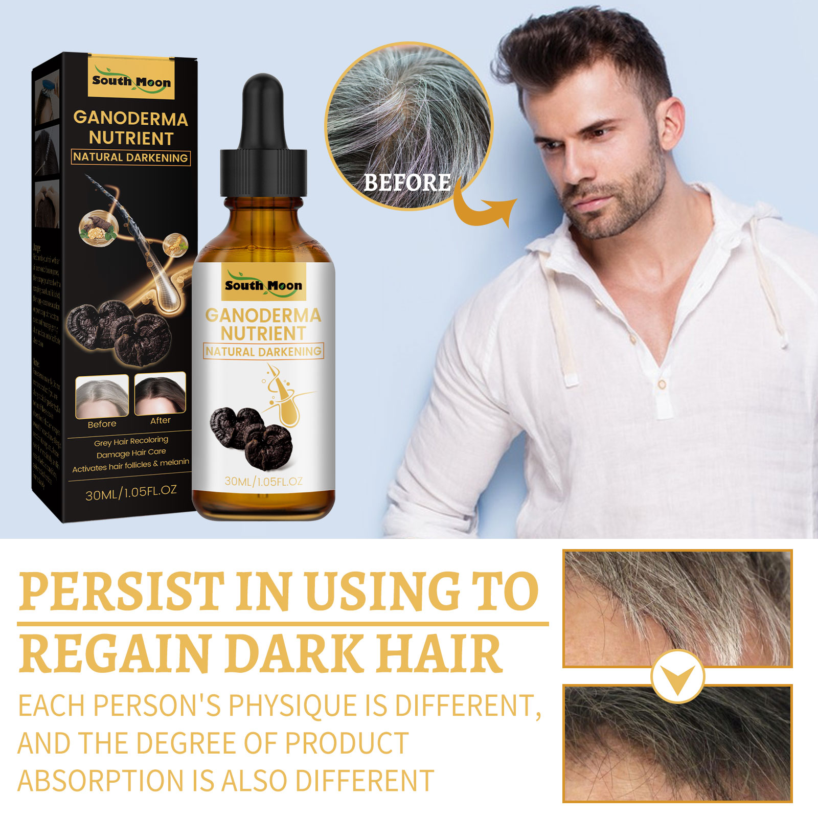 Black Ganoderma Lucidum Hair L - Hair Care Korea recensione e prezzo