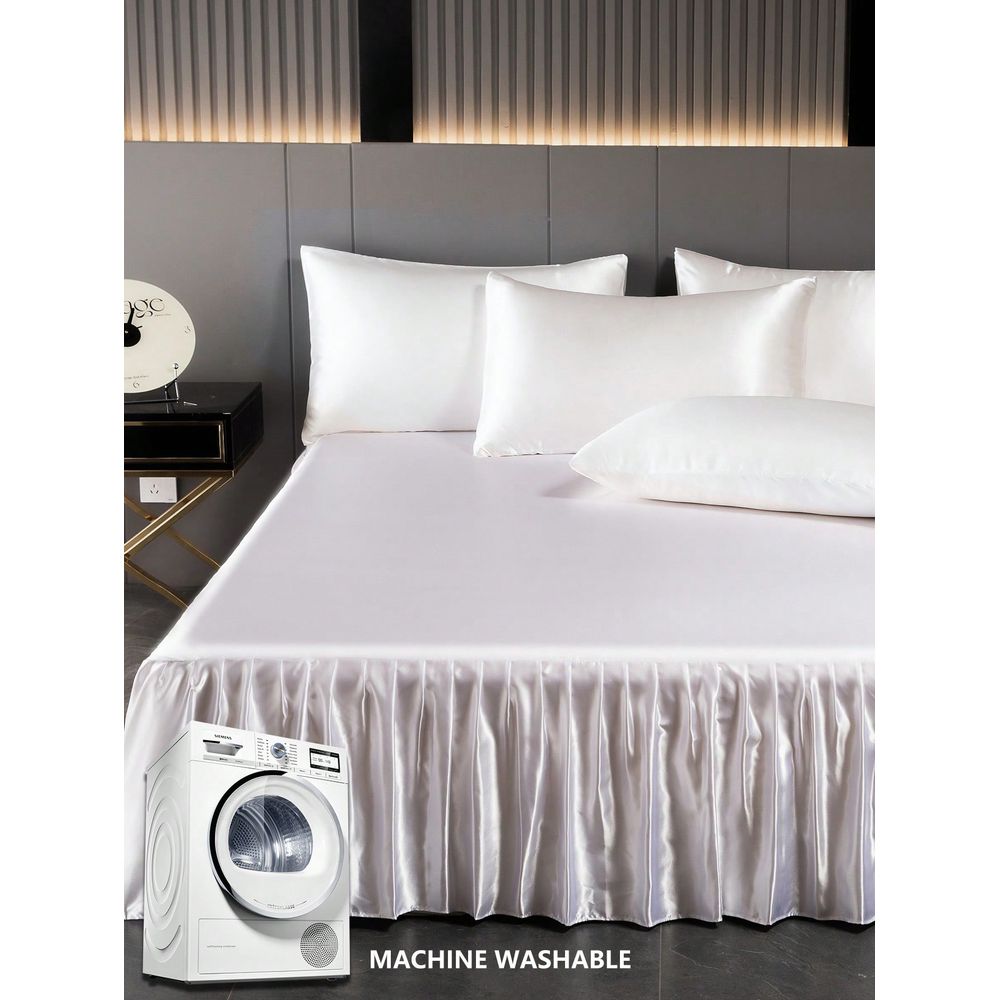 Satin Bed Skirt, Bedding, Soli - Satin Pillowcase Silk recensione e prezzo