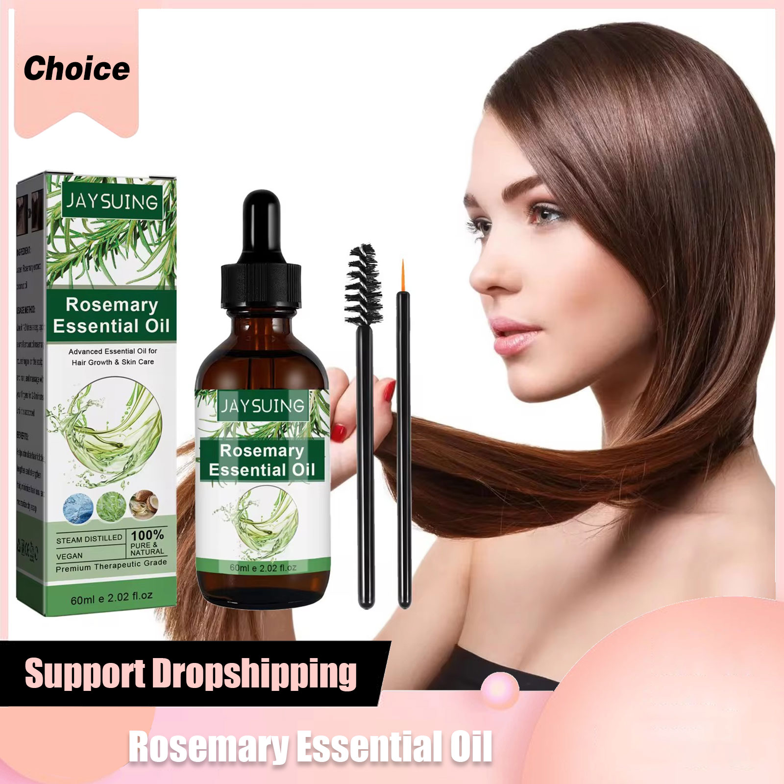 Rosemary Essential Oil For Hai - Hair Care For Hair Loss recensione e prezzo