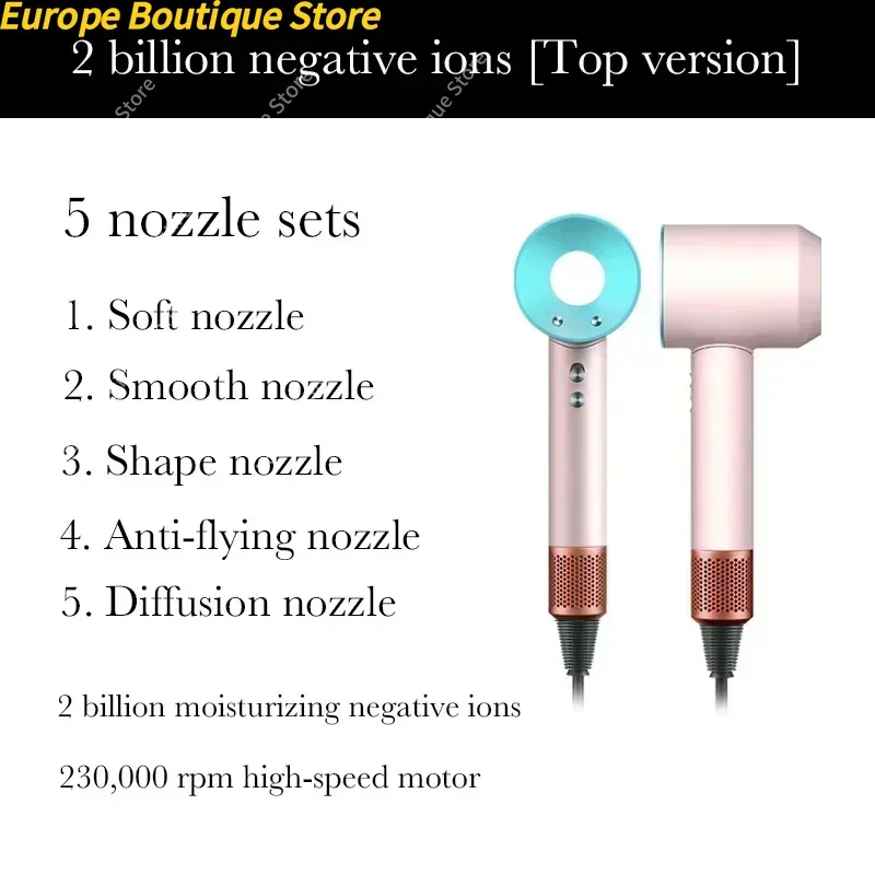 New Super Hair Dryer 220V Leaf - Hair Care Clinic recensione e prezzo