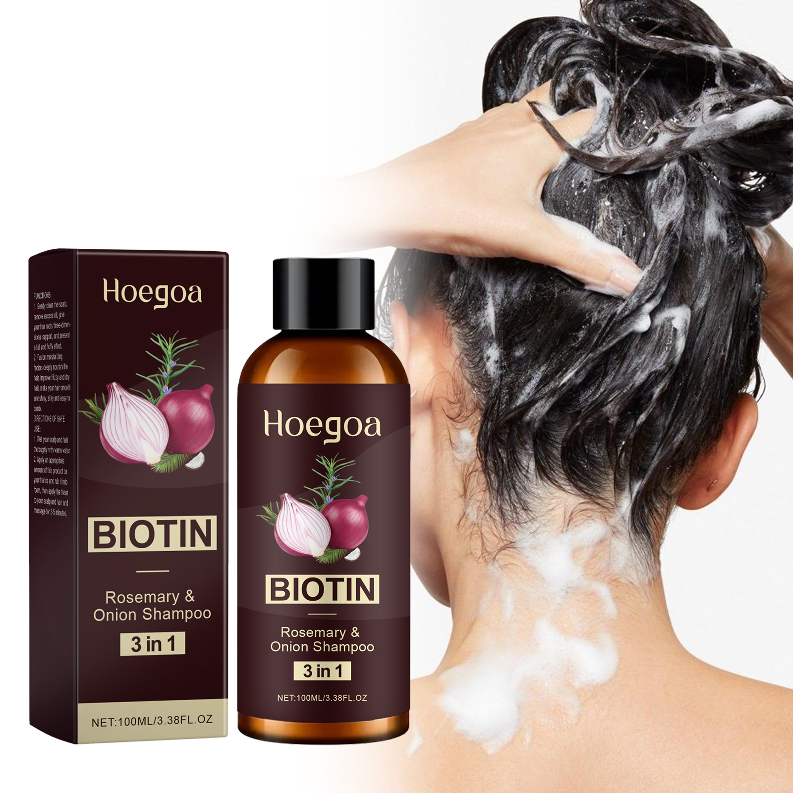 3 In 1 Rosemary Biotin Shampoo - Biotin Shampoo Thickening recensione e prezzo