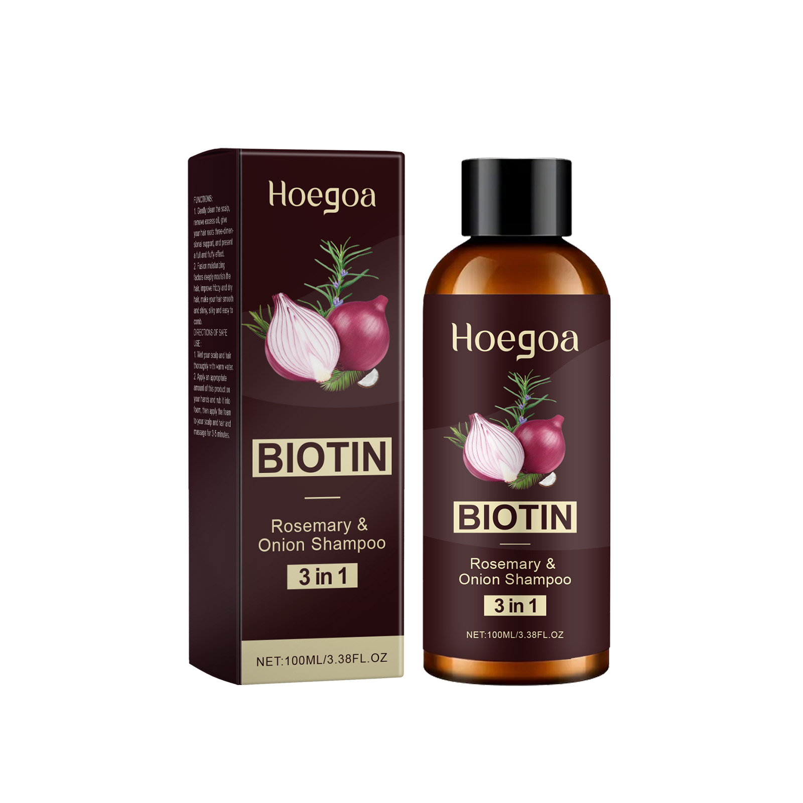 3 In 1 Rosemary Biotin Shampoo - Biotin Shampoo Thickening recensione e prezzo