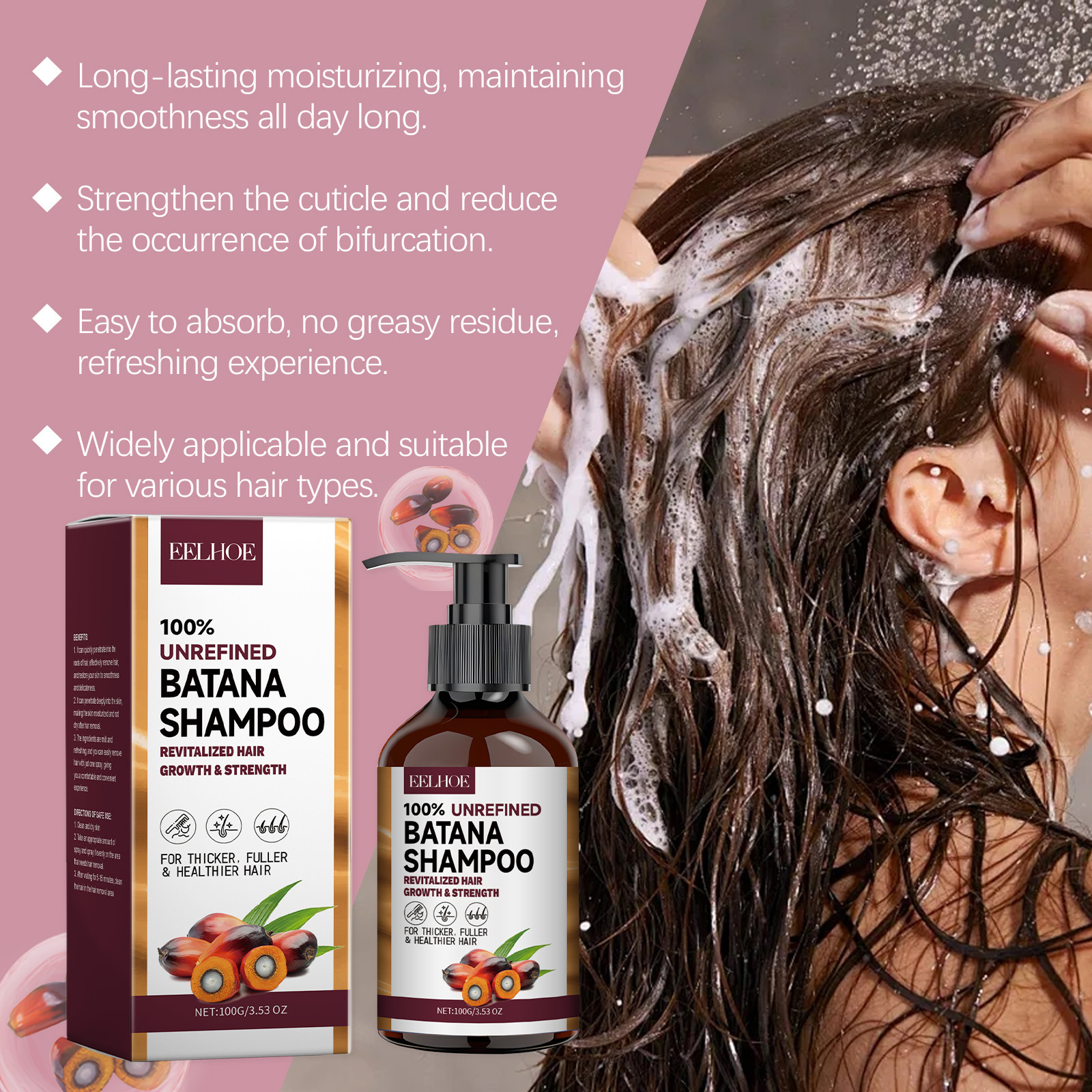 EELHOE Natural Batana Oil Deep - Hair Care Clinic recensione e prezzo
