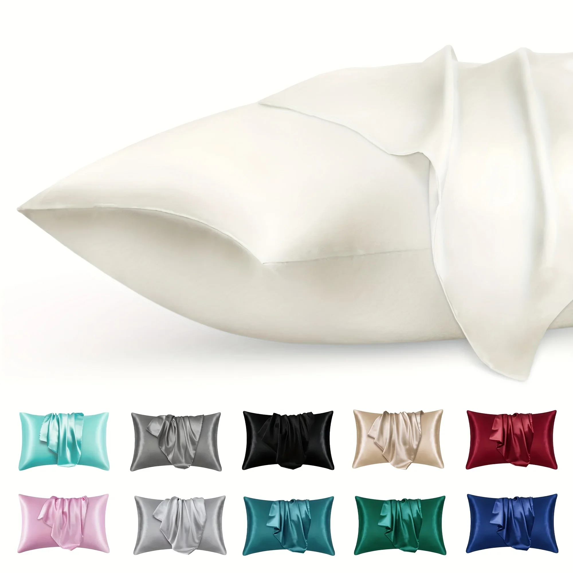 2pcs Luxury Satin Envelope Pil - Satin Pillowcase Silk recensione e prezzo