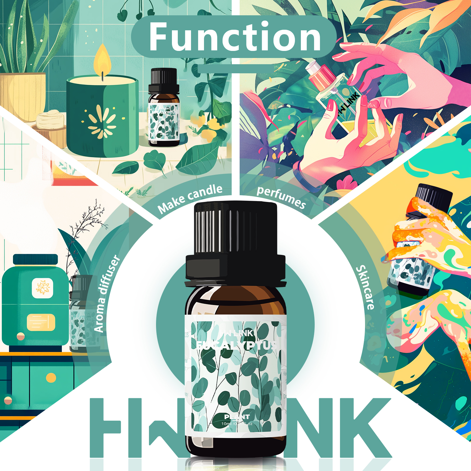 Eucalyptus Essential Oils 10ml - Hair Care Essential recensione e prezzo