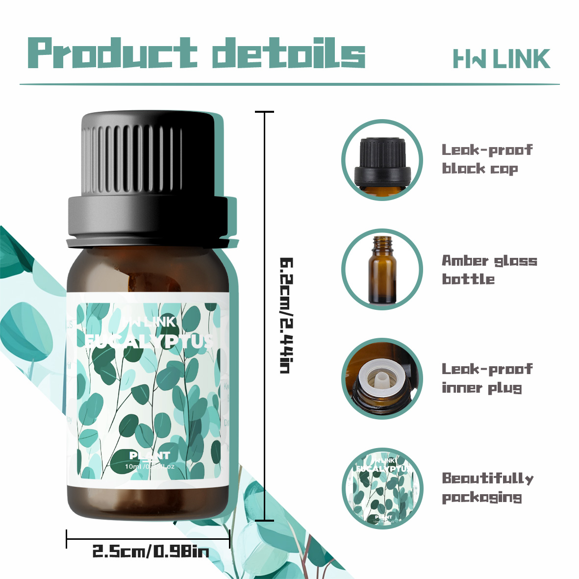 Eucalyptus Essential Oils 10ml - Hair Care Essential recensione e prezzo