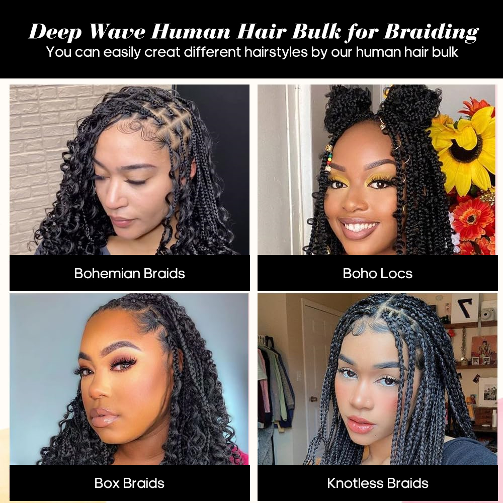 Human Braiding Hair for Boho B - Hair Care Color recensione e prezzo