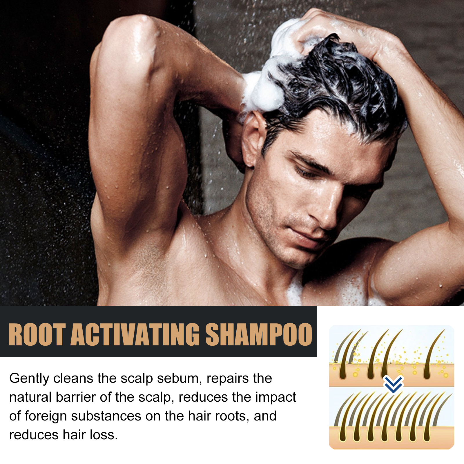 EELHOE 100ml Dense Hair Shampo - Hair Care For Hair Fall recensione e prezzo
