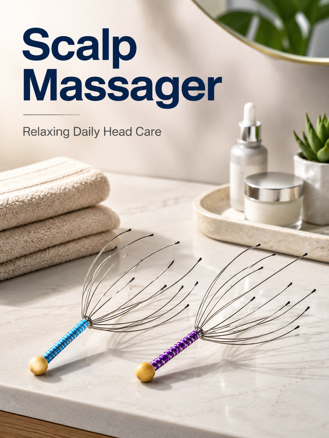 Handheld Scalp Massager, Octop - Hair Care Tips recensione e prezzo