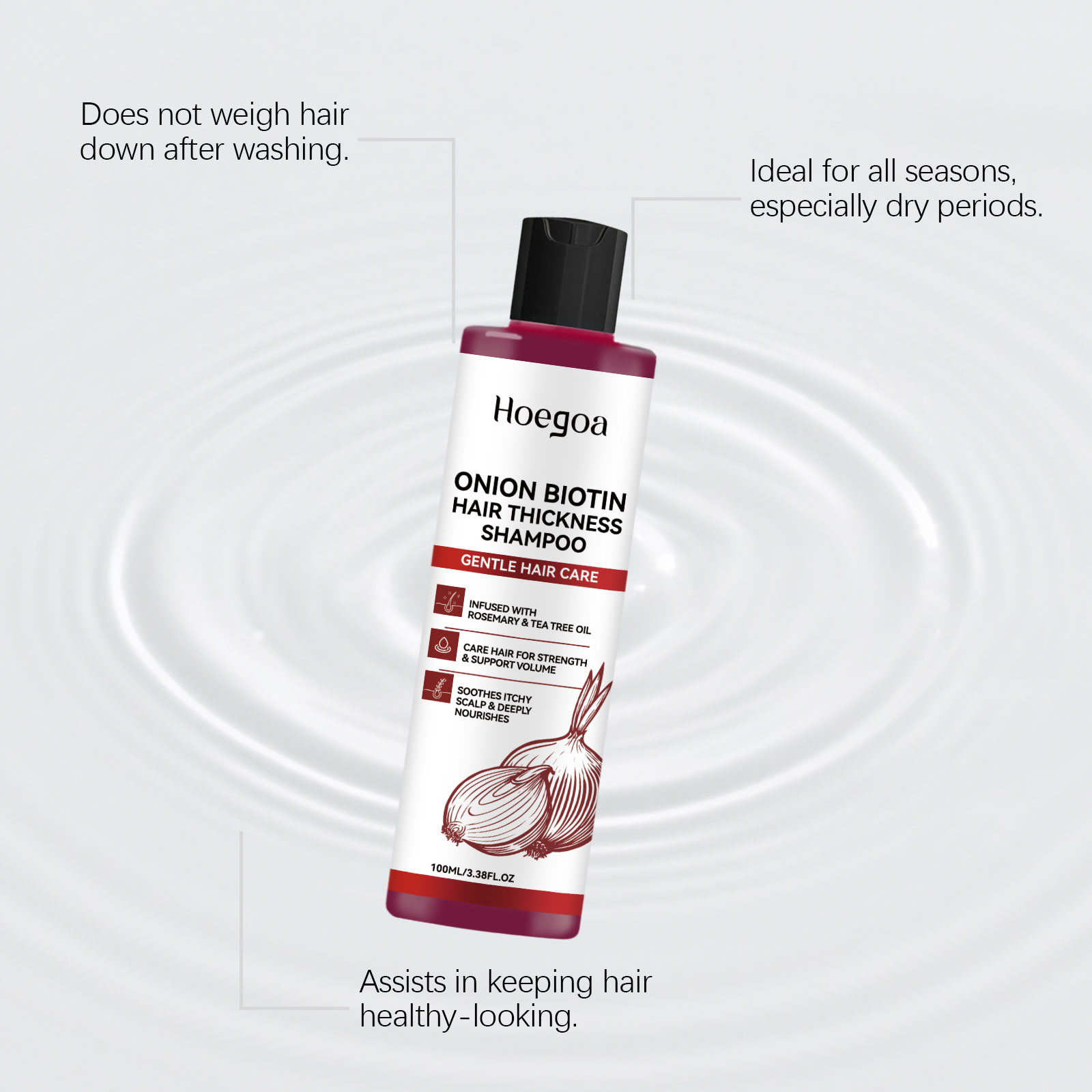 Onion Biotin Volumizing Shampo - Biotin Shampoo Thickening recensione e prezzo