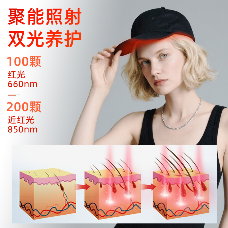 LED Red Light Hair Care Cap -  - Hair Care Growth recensione e prezzo