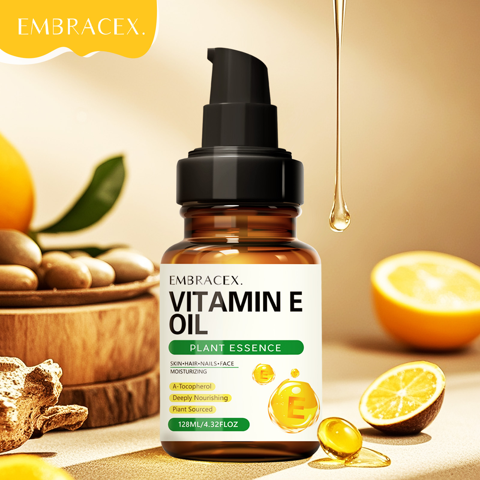 128ml Vitamin E oil Essential  - Hair Care Essential recensione e prezzo