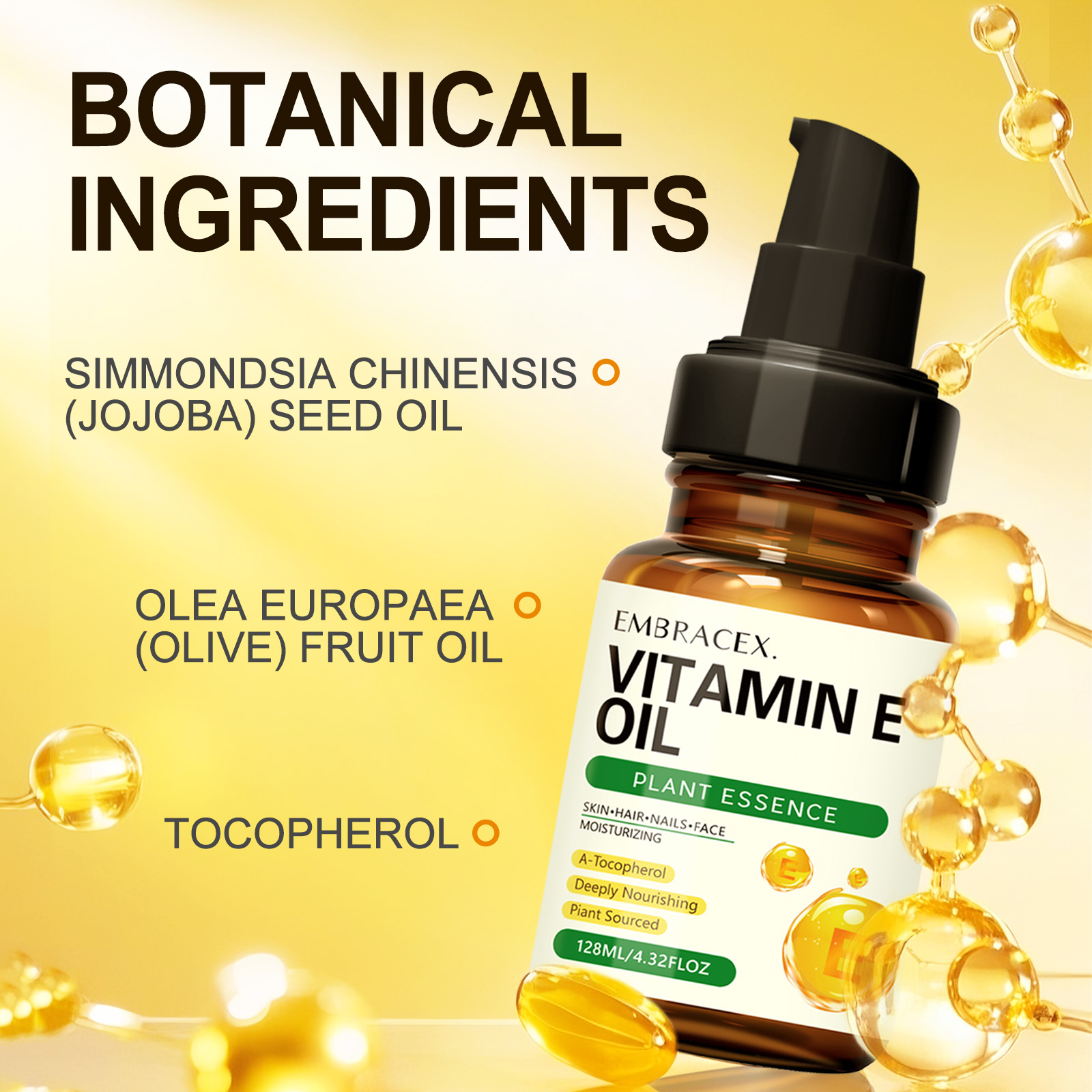 128ml Vitamin E oil Essential  - Hair Care Essential recensione e prezzo