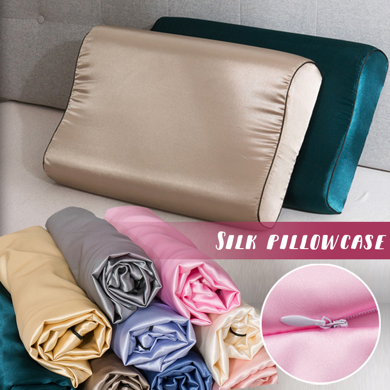 Imitation Silk Satin Latex Pil - Satin Pillowcase Silk recensione e prezzo