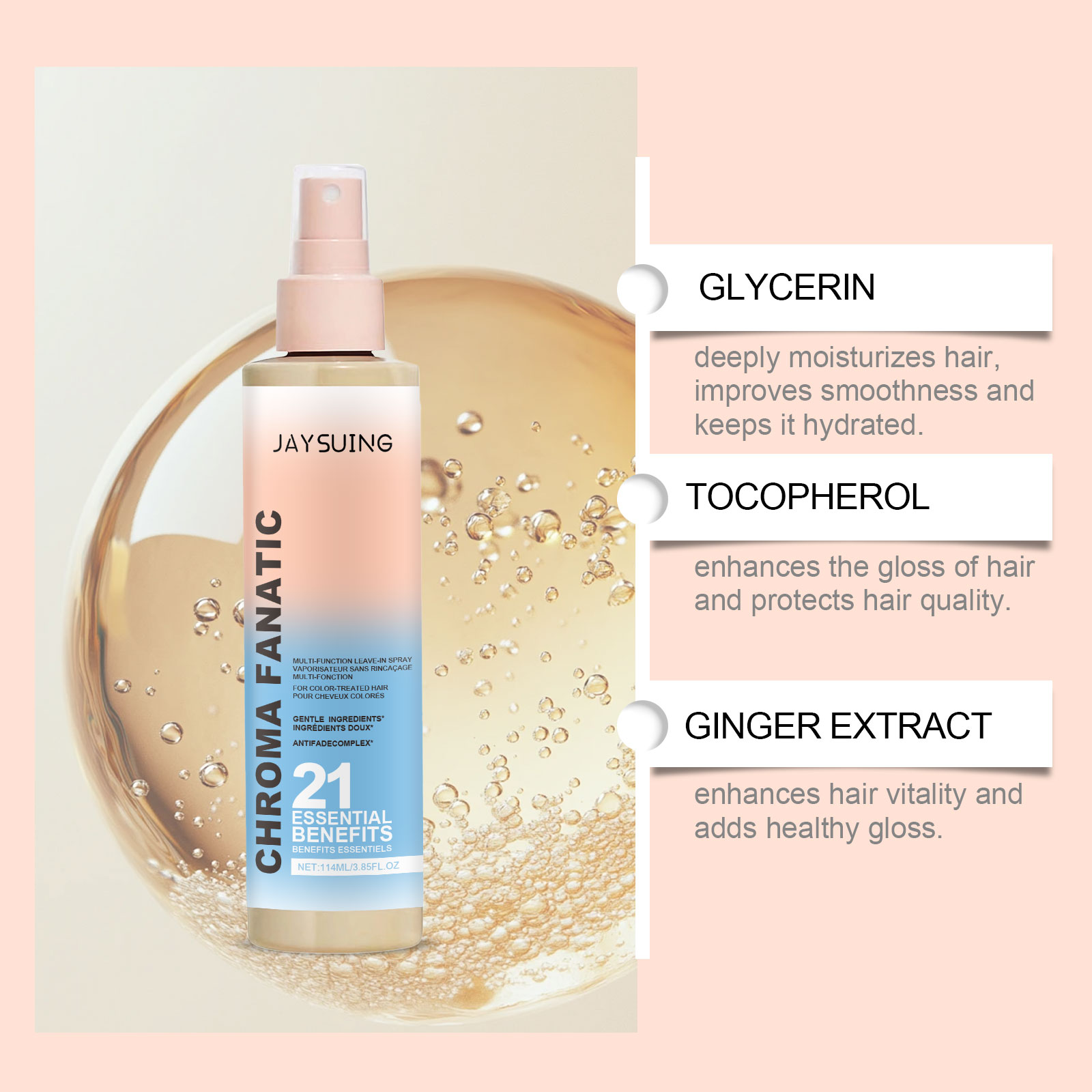 Hair Care Spray Moisturizing F - Split End Repair Serum recensione e prezzo