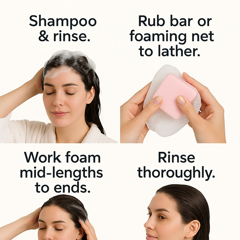 Castor Oil Conditioner Soap Ba - Hair Care Clinic recensione e prezzo
