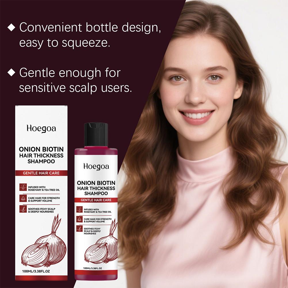 Hoegoa Onion Biotin Hair Thick - Biotin Shampoo Thickening recensione e prezzo