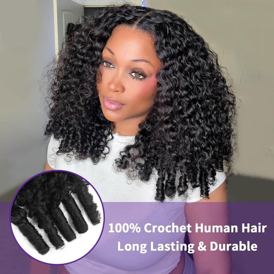 Burmese Curly Crochet Human Ha - Hair Care Color recensione e prezzo