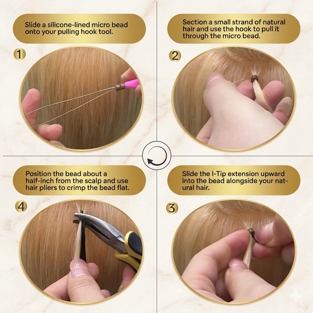 18inch Natural Remy I- Tip Hum - Hair Care Tips recensione e prezzo